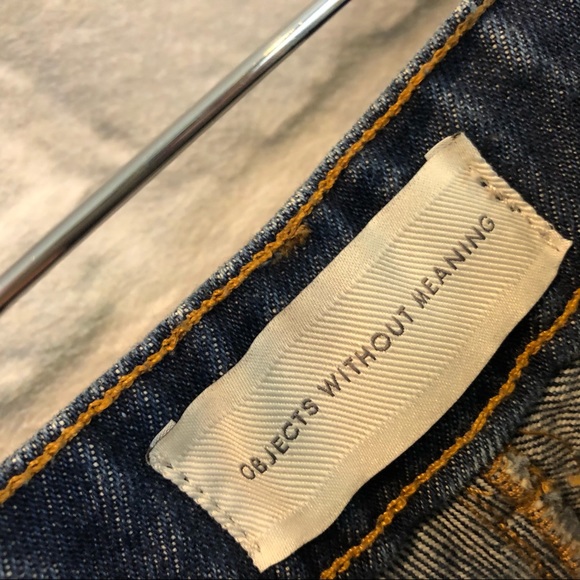 Objects without Meaning Boy Zip blue jeans 28” - Picture 12 of 12
